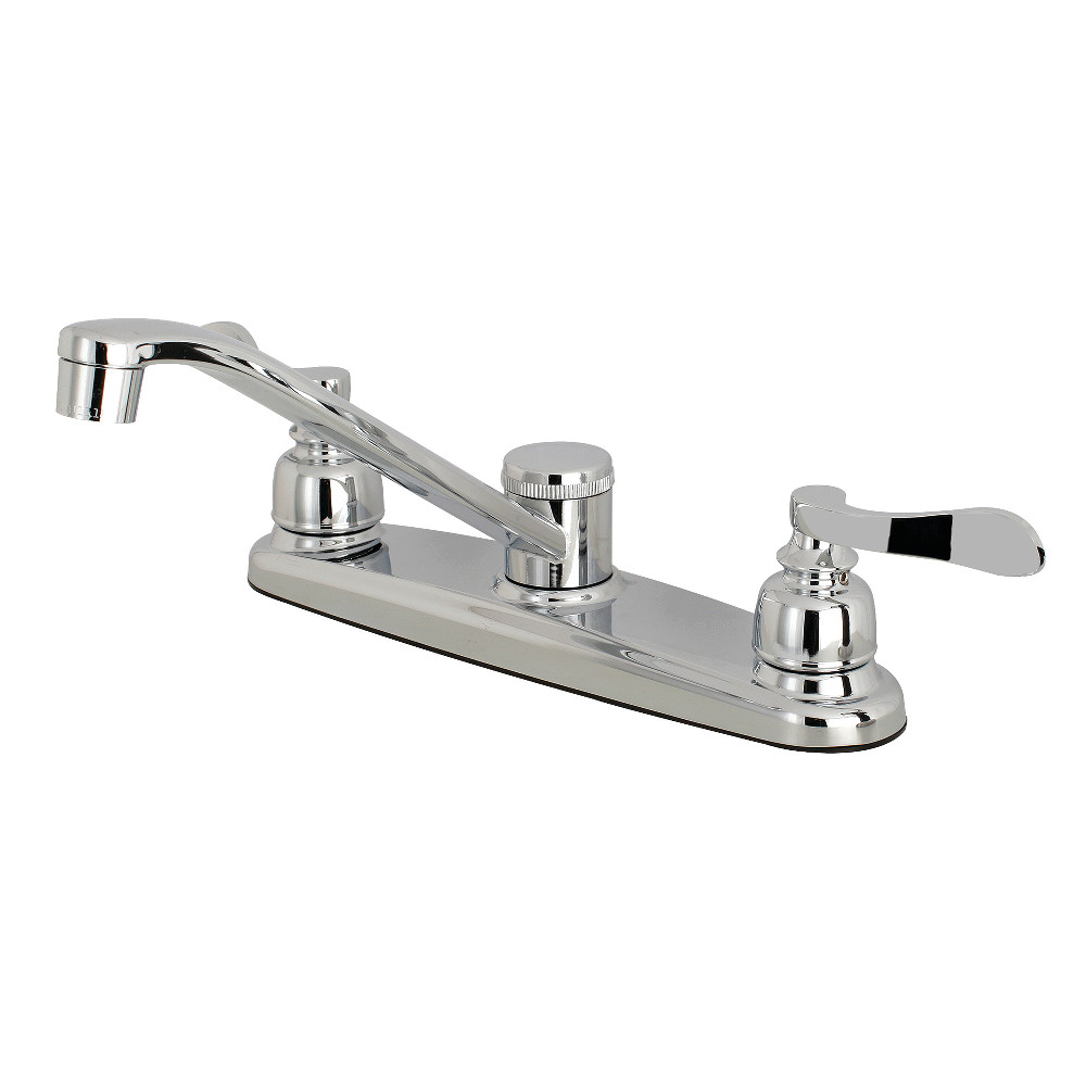 Kingston Brass FB111NFL NuWave French 8-Inch Centerset Kitchen Faucet, Polished Chrome