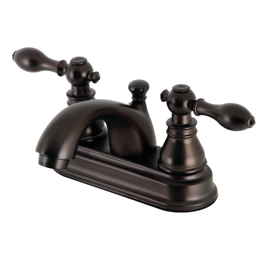 Kingston Brass KB2605ACL American Classic 4" Centerset Bathroom Faucet, Oil Rubbed Bronze