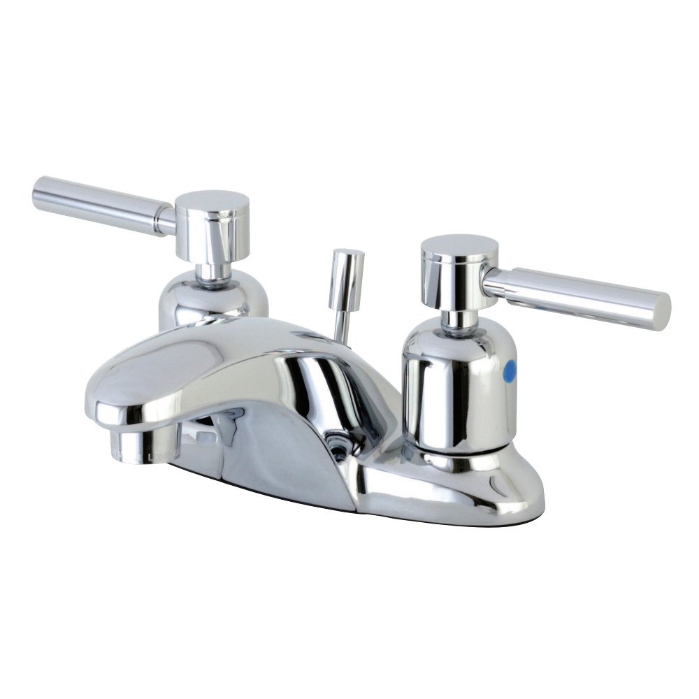 Kingston Brass FB8621DL 4 in. Centerset Bathroom Faucet, Polished Chrome