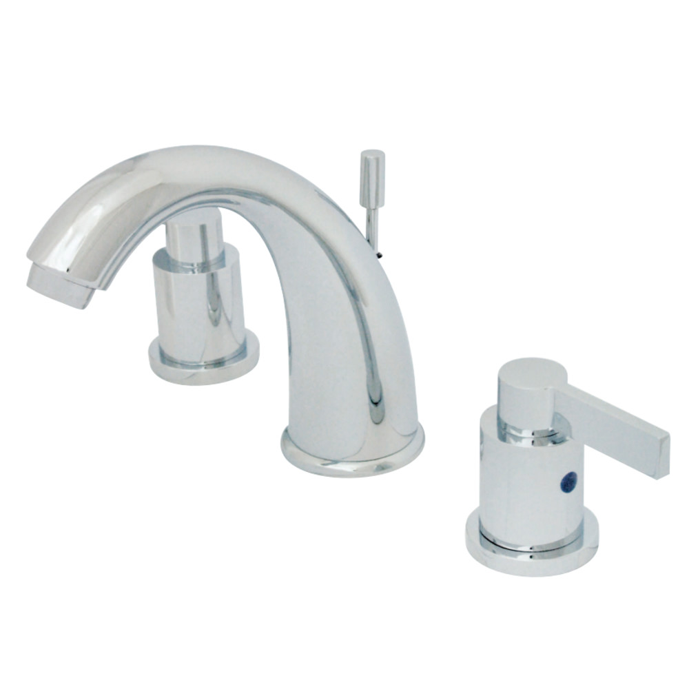 Kingston Brass KB8981NDL 8 in. Widespread Bathroom Faucet, Polished Chrome
