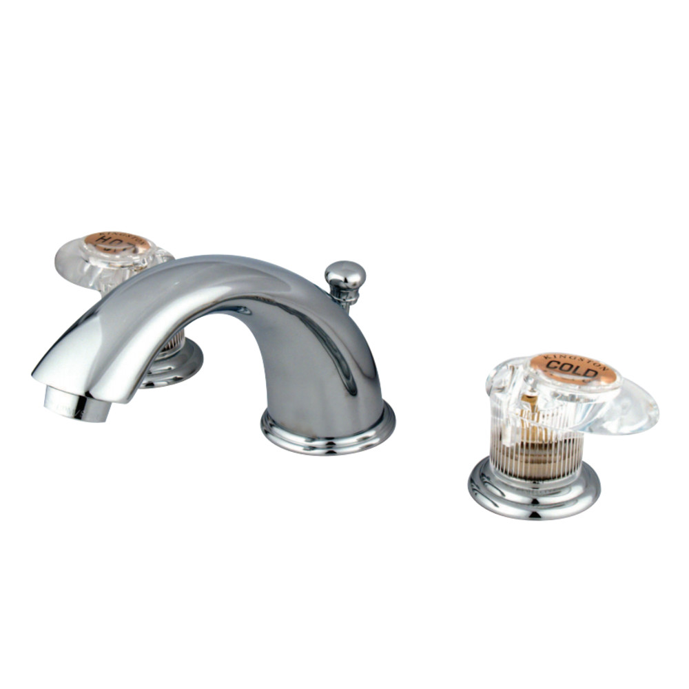 Kingston Brass KB961ALL Widespread Bathroom Faucet, Polished Chrome