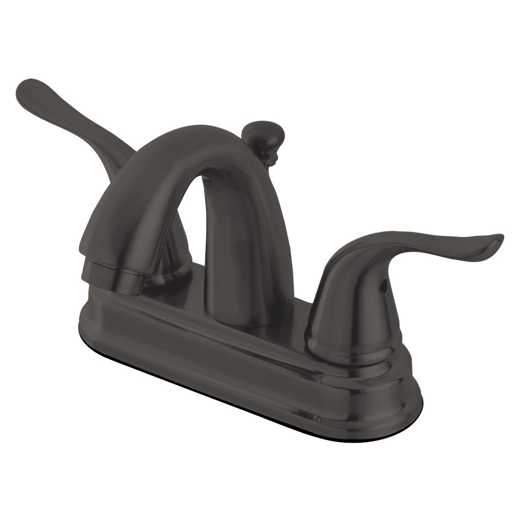 Kingston Brass FB5615YL 4 in. Centerset Bathroom Faucet, Oil Rubbed Bronze