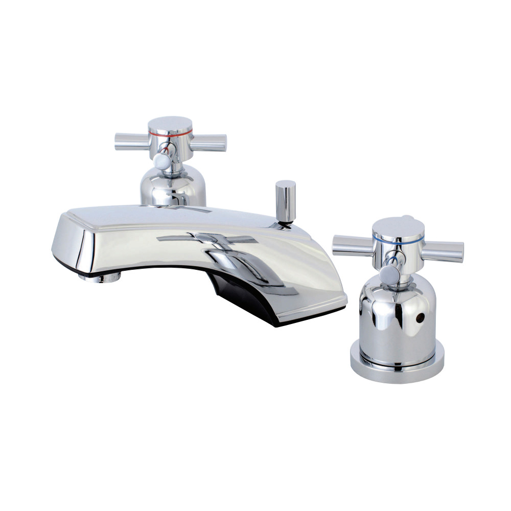 Kingston Brass KB8921DX 8 in. Widespread Bathroom Faucet, Polished Chrome
