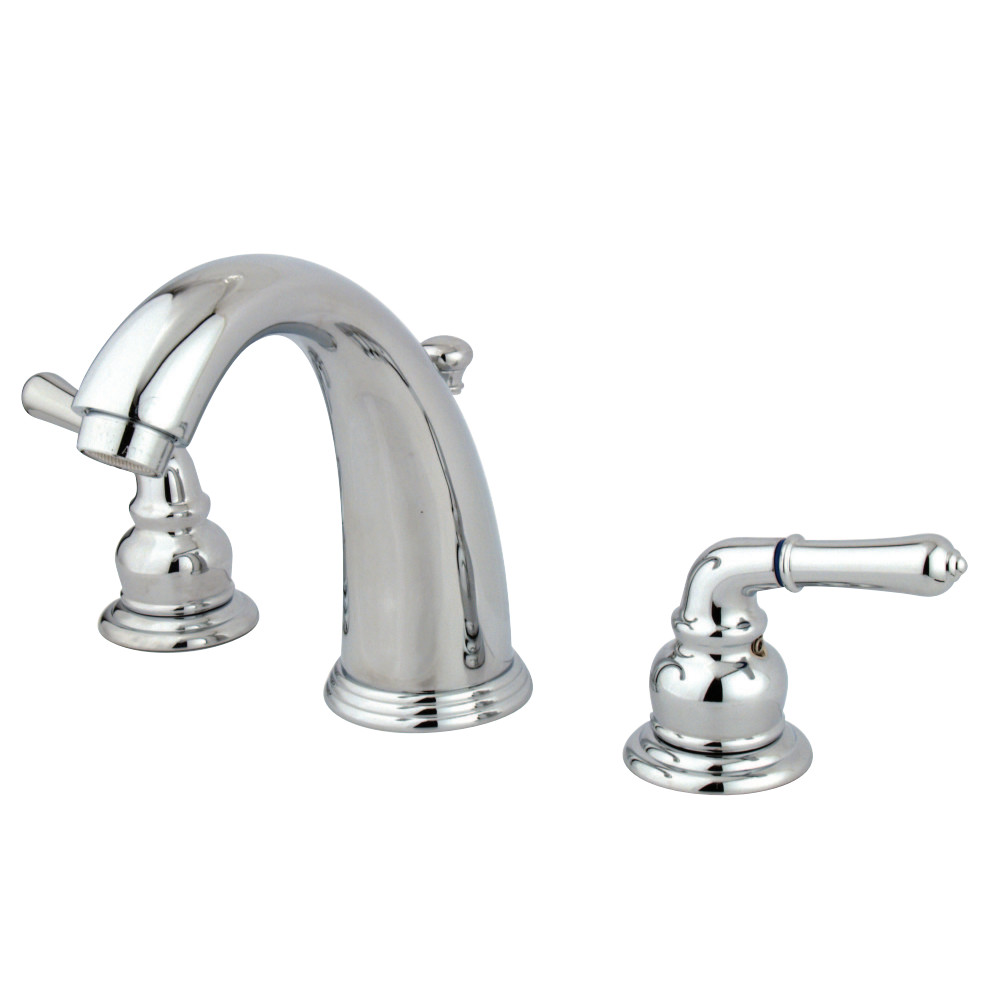 Kingston Brass KB981 Widespread Bathroom Faucet, Polished Chrome