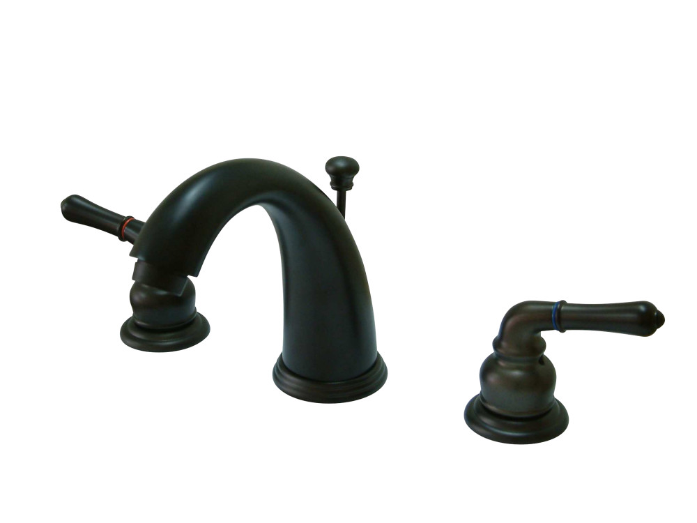 Kingston Brass KB985 Widespread Bathroom Faucet, Oil Rubbed Bronze