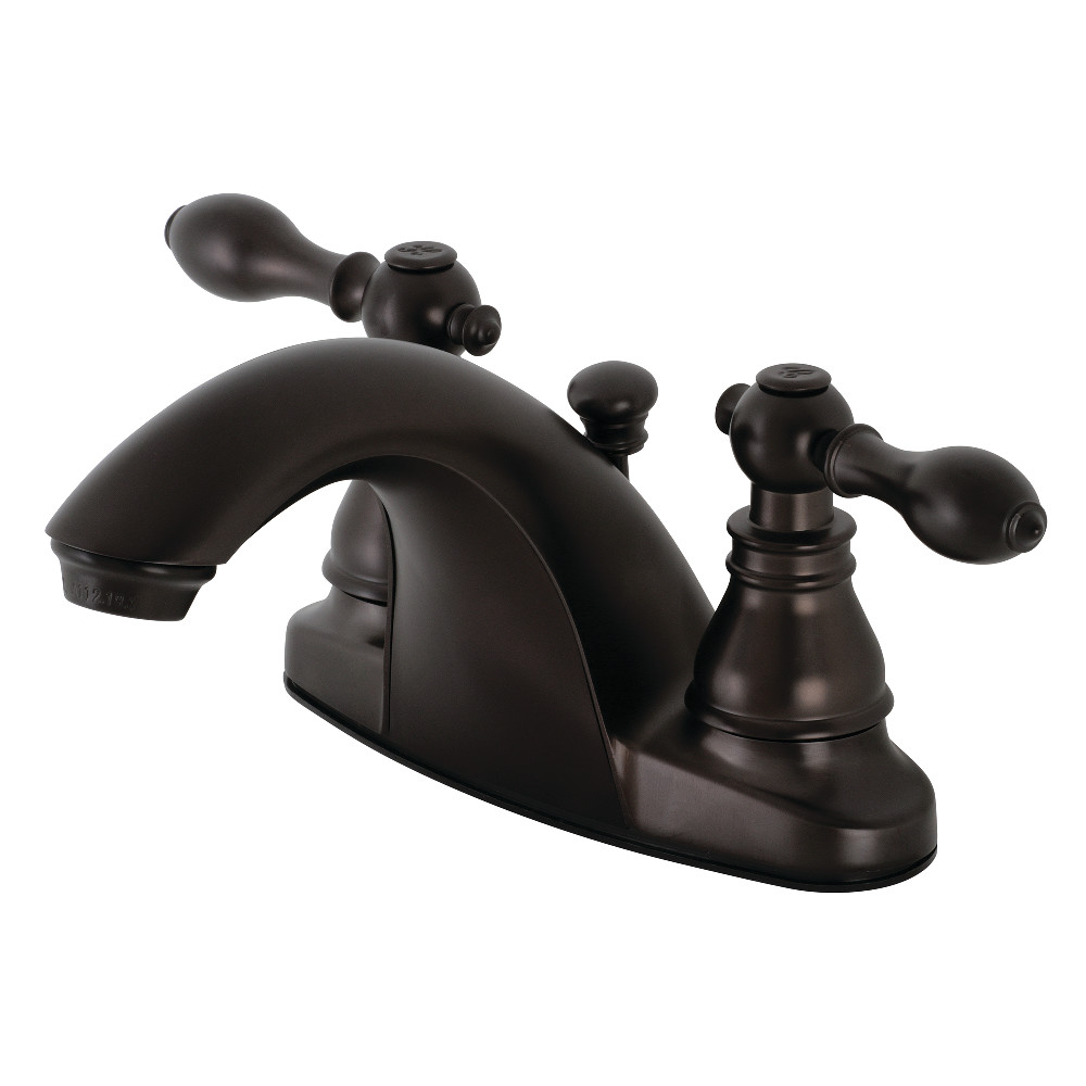 Kingston Brass KB7645ACL American Classic 4" Centerset Bathroom Faucet, Oil Rubbed Bronze
