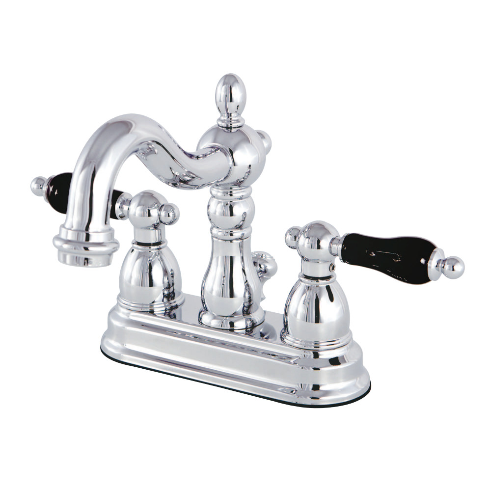 Kingston Brass KB1601PKL 4 in. Centerset Bathroom Faucet, Polished Chrome