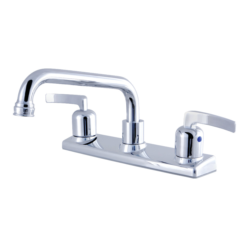 Kingston Brass FB2131EFL Centurion 8-Inch Centerset Kitchen Faucet, Polished Chrome