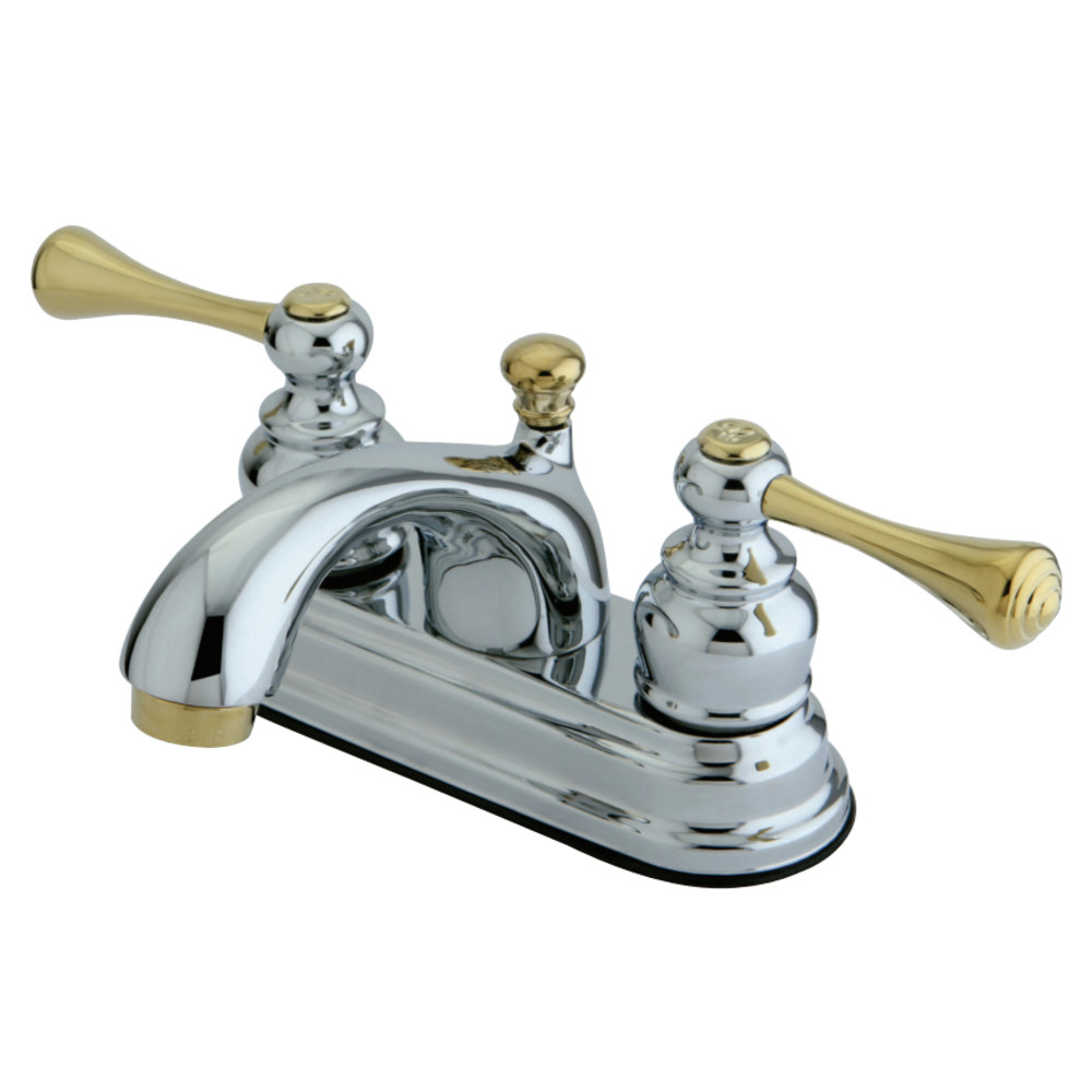Kingston Brass KB3604BL 4 in. Centerset Bathroom Faucet, Polished Chrome