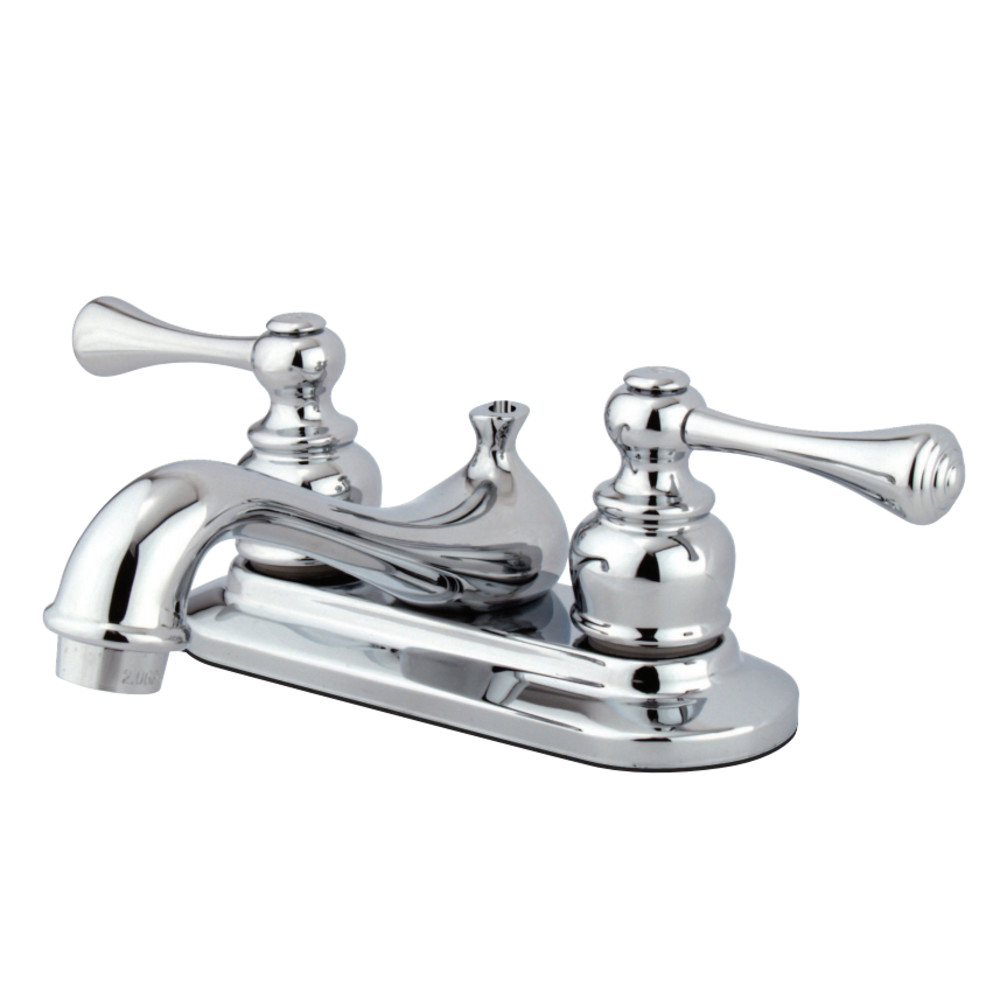 Kingston Brass KB601BL 4 in. Centerset Bathroom Faucet, Polished Chrome