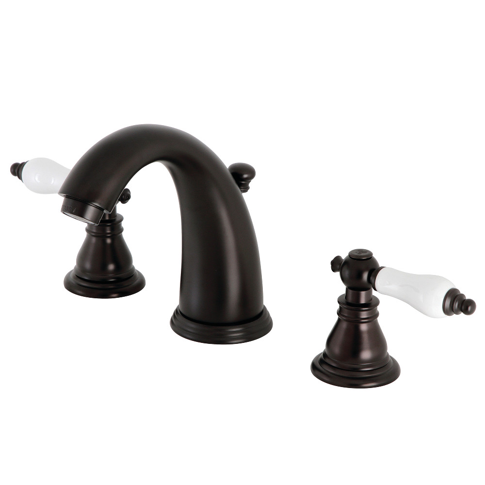 Kingston Brass KB985APL Widespread Bathroom Faucet, Oil Rubbed Bronze