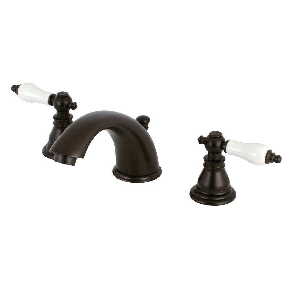 Kingston Brass KB965APL Widespread Bathroom Faucet, Oil Rubbed Bronze