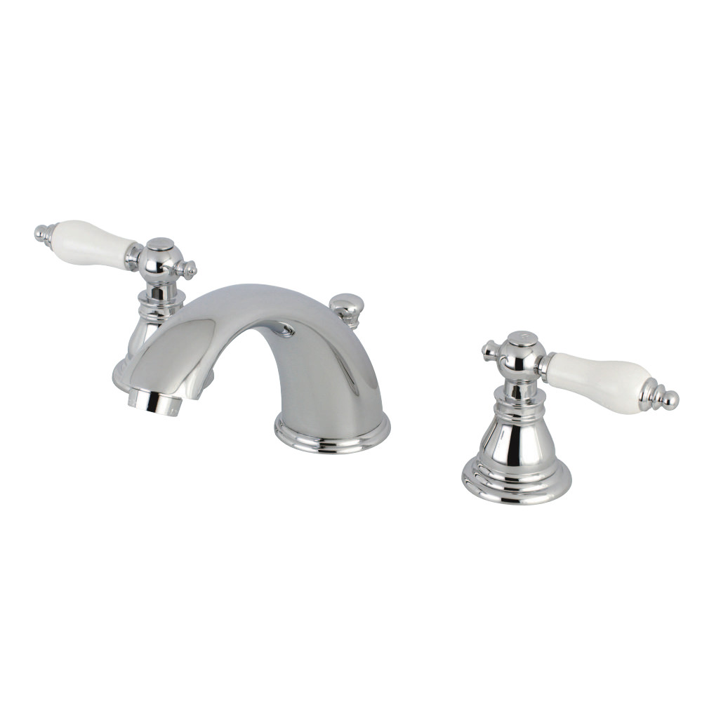 Kingston Brass KB961APL Widespread Bathroom Faucet, Polished Chrome
