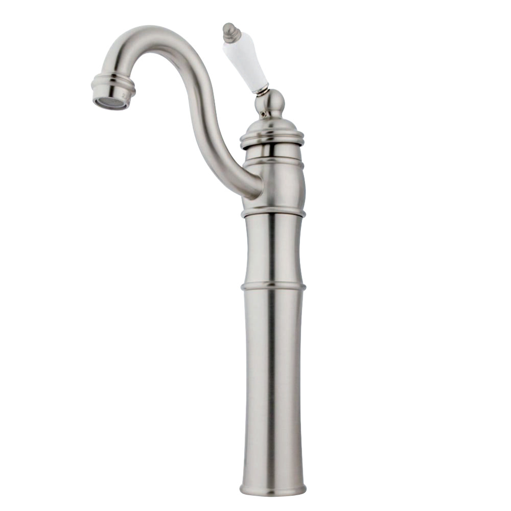 Kingston Brass KB3428PL Vessel Sink Faucet, Brushed Nickel
