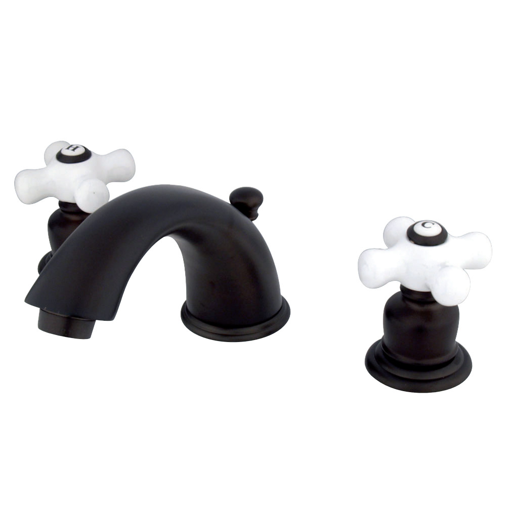 Kingston Brass KB965PX Magellan Widespread Bathroom Faucet, Oil Rubbed Bronze