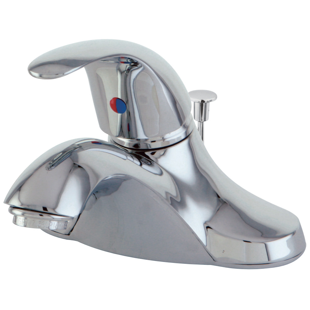 Kingston Brass KB6541 Single-Handle 4 in. Centerset Bathroom Faucet, Polished Chrome