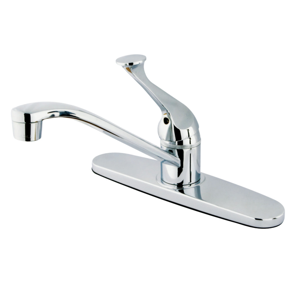 Kingston Brass KB571 Chatham Single-Handle Centerset Kitchen Faucet, Polished Chrome