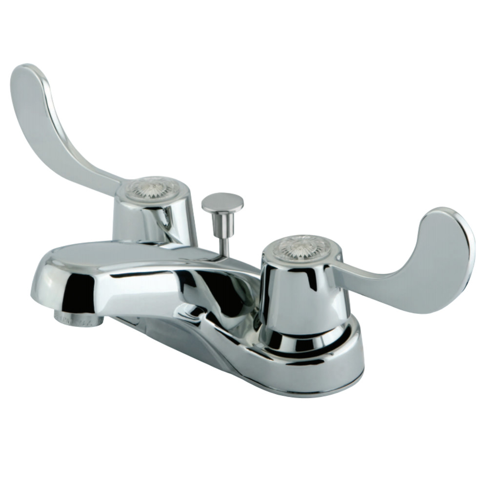 Kingston Brass KB181 4 in. Centerset Bathroom Faucet, Polished Chrome