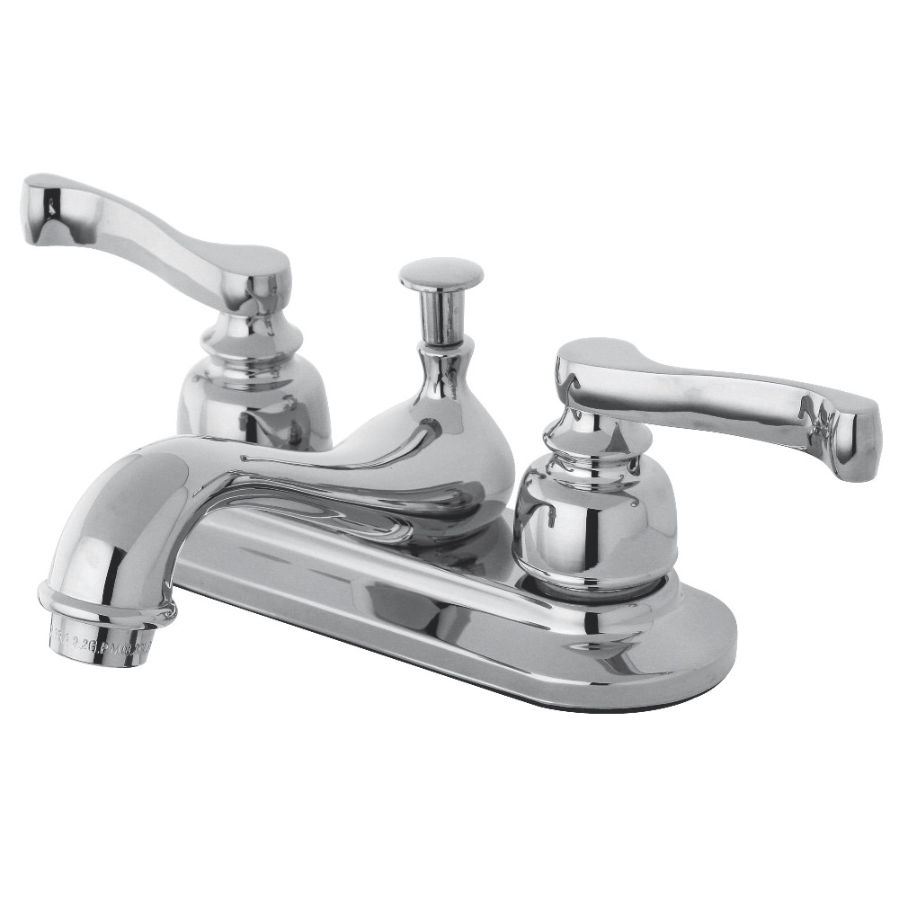Kingston Brass KB8601 4 in. Centerset Bathroom Faucet, Polished Chrome