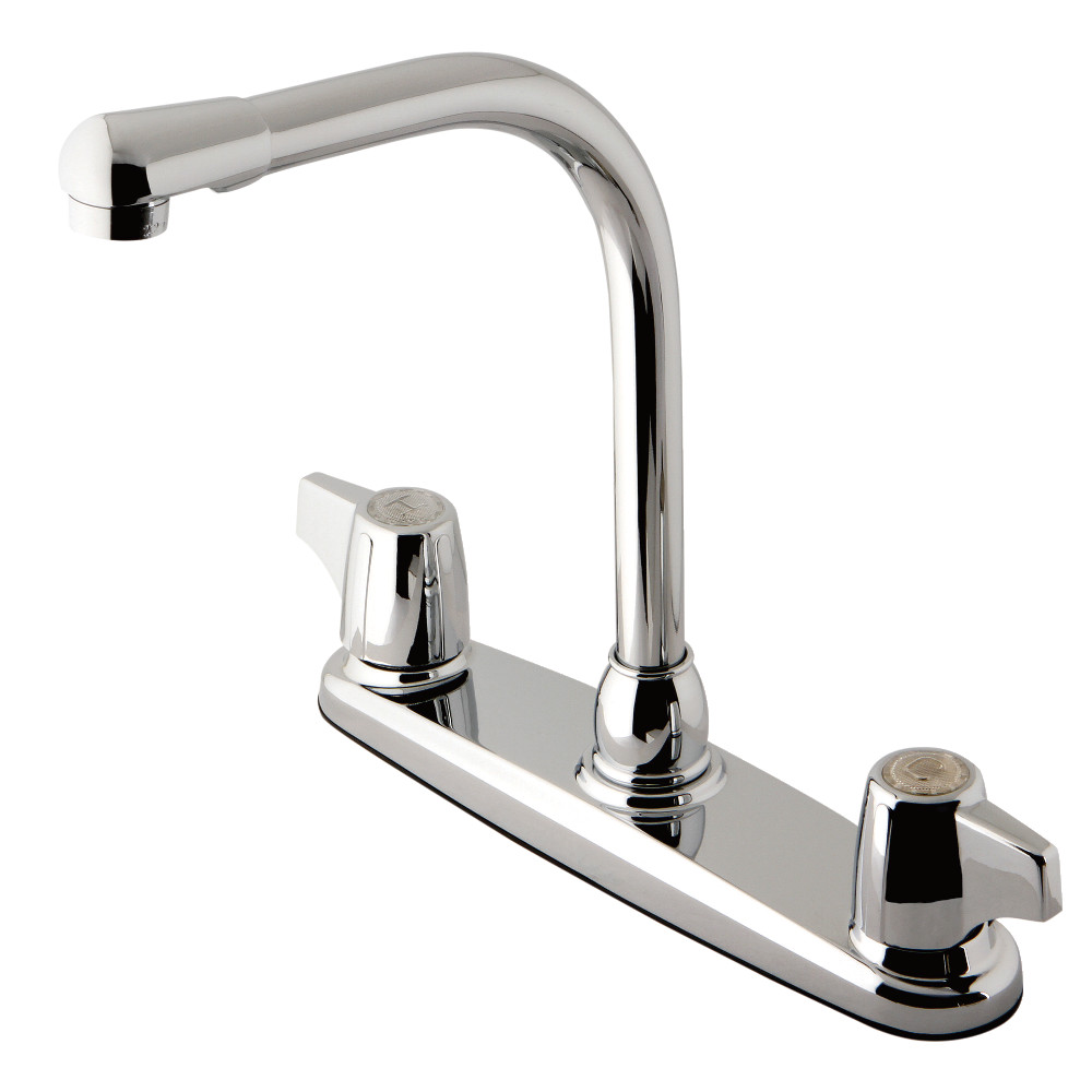 Kingston Brass KB741 8-Inch Centerset Kitchen Faucet, Polished Chrome