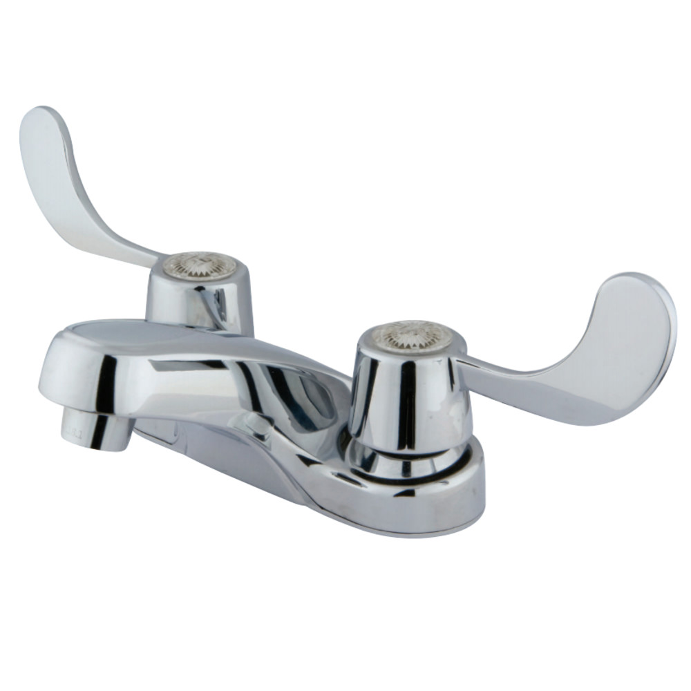 Kingston Brass KB181LP 4 in. Centerset Bathroom Faucet, Polished Chrome