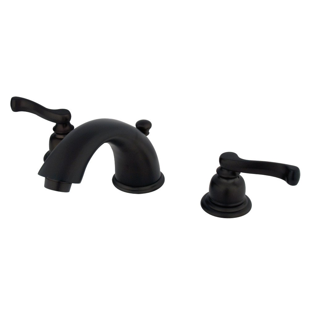 Kingston Brass KB8965FL 8 in. Widespread Bathroom Faucet, Oil Rubbed Bronze