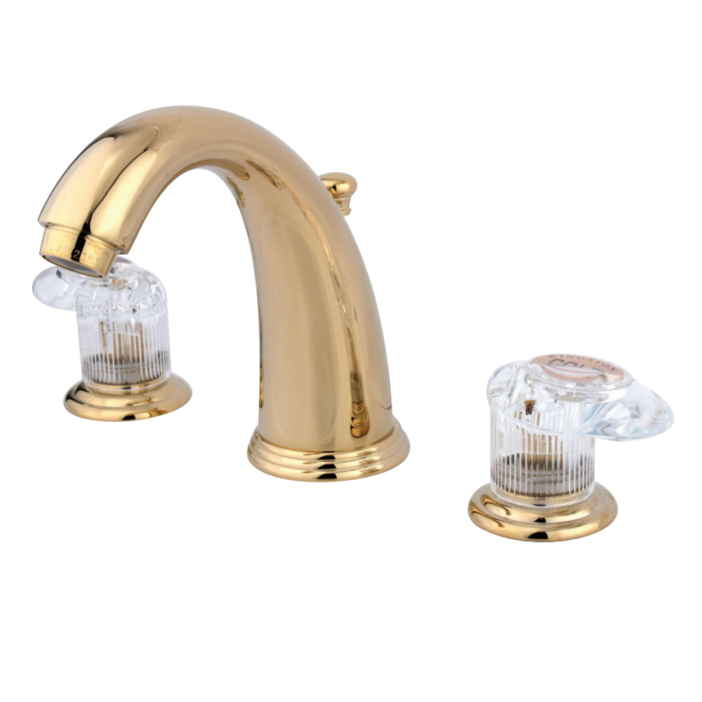 Kingston Brass KB982ALL 8 to 16 in. Widespread Bathroom Faucet, Polished Brass