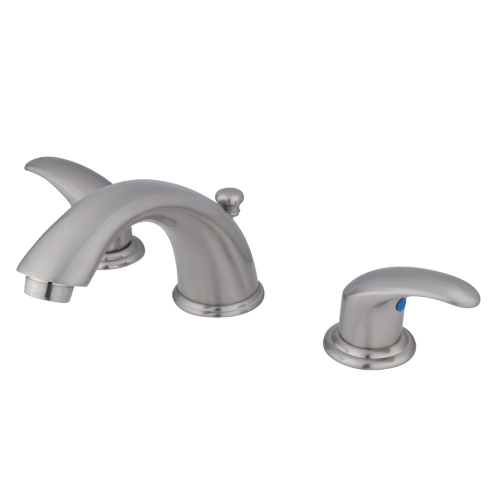 Kingston Brass KB6968LL 8 in. Widespread Bathroom Faucet, Brushed Nickel