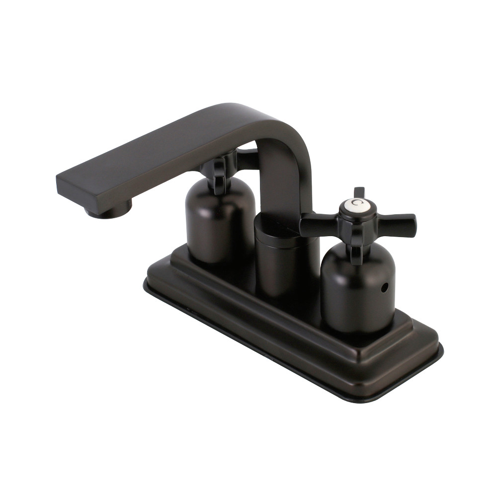 Kingston Brass KB8465ZX Millennium 4-Inch Centerset Bathroom Faucet, Oil Rubbed Bronze