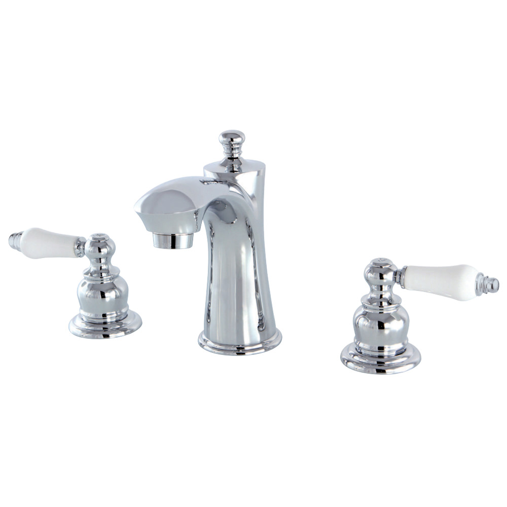 Kingston Brass KB7961PL 8 in. Widespread Bathroom Faucet, Polished Chrome