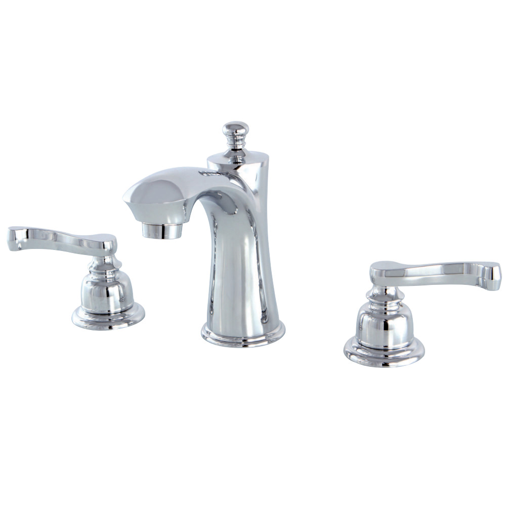 Kingston Brass KB7961FL 8 in. Widespread Bathroom Faucet, Polished Chrome