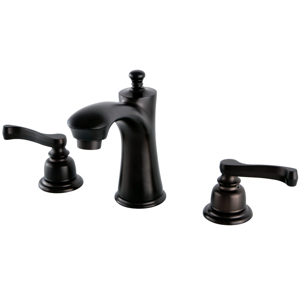 Kingston Brass KB7965FL 8 in. Widespread Bathroom Faucet, Oil Rubbed Bronze