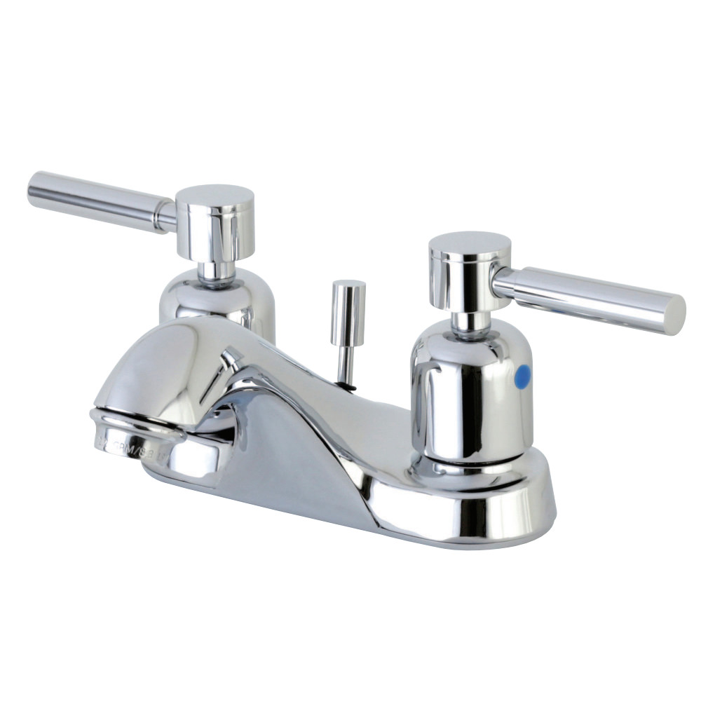 Kingston Brass FB5621DL 4 in. Centerset Bathroom Faucet, Polished Chrome