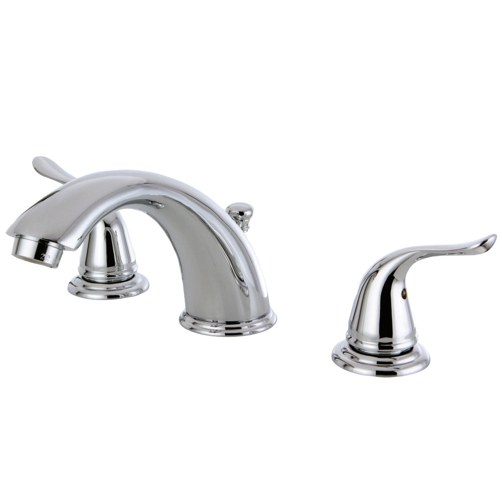 Kingston Brass KB2961YL 8 in. Widespread Bathroom Faucet, Polished Chrome