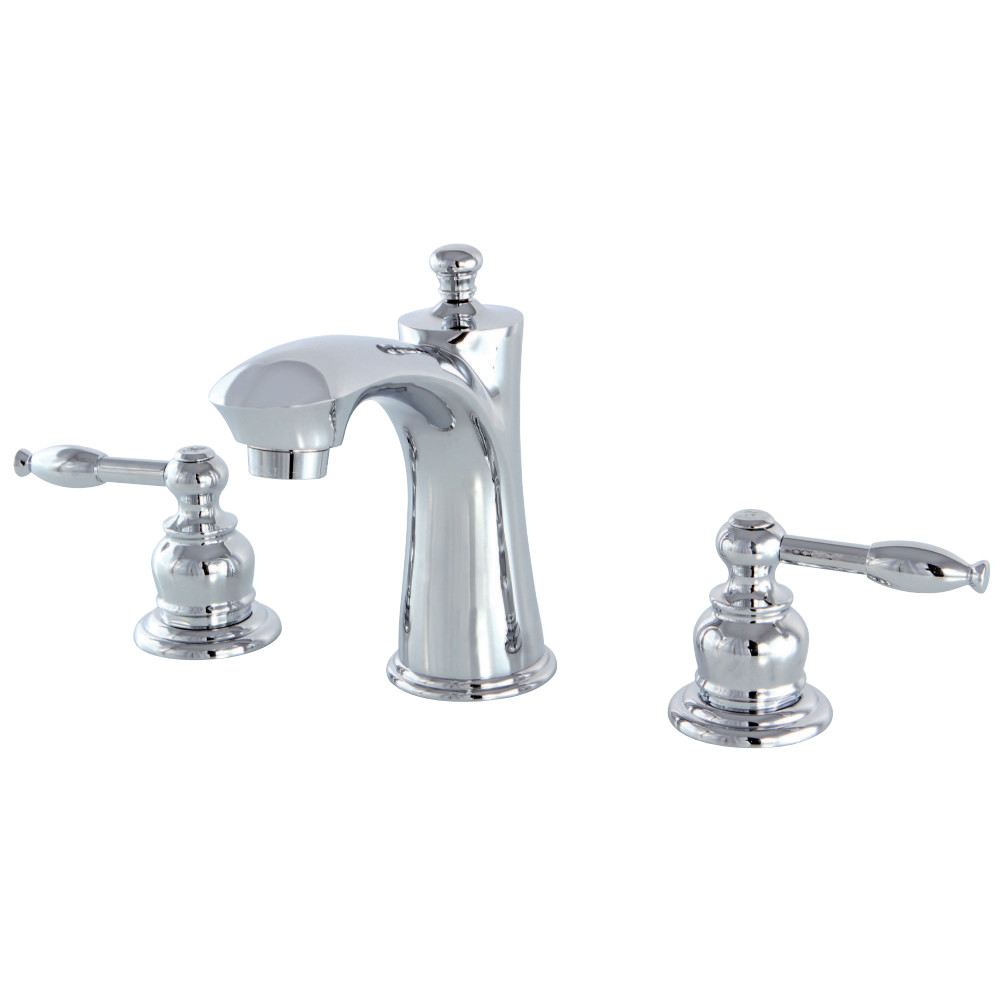 Kingston Brass KB7961KL 8 in. Widespread Bathroom Faucet, Polished Chrome