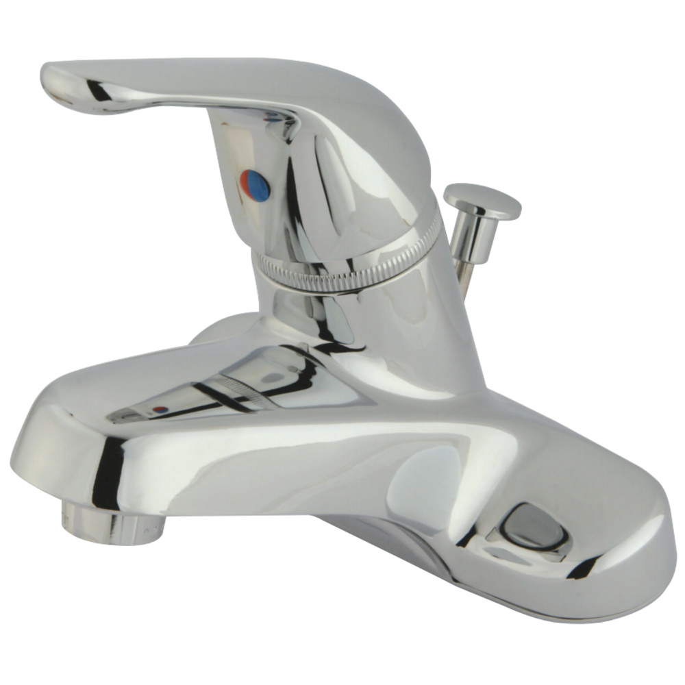 Kingston Brass KB541 Single-Handle 4 in. Centerset Bathroom Faucet, Polished Chrome