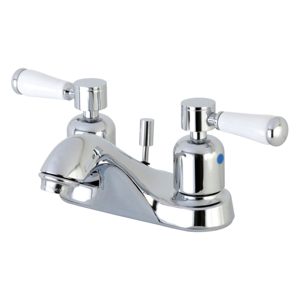 Kingston Brass FB5621DPL 4 in. Centerset Bathroom Faucet, Polished Chrome