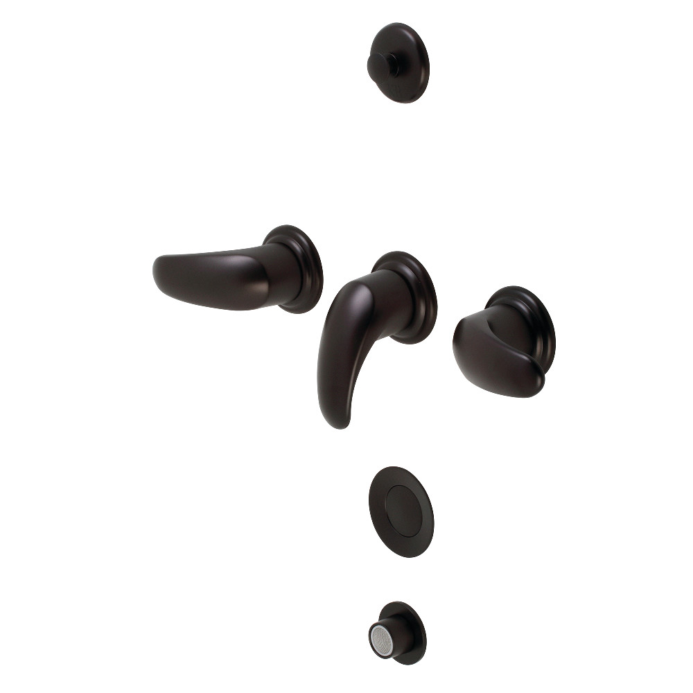 Kingston Brass KB325LL Bidet Faucet, Oil Rubbed Bronze