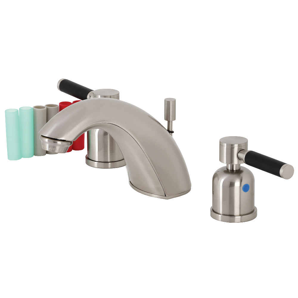 Kingston Brass FB8958DKL Mini-Widespread Bathroom Faucet, Brushed Nickel