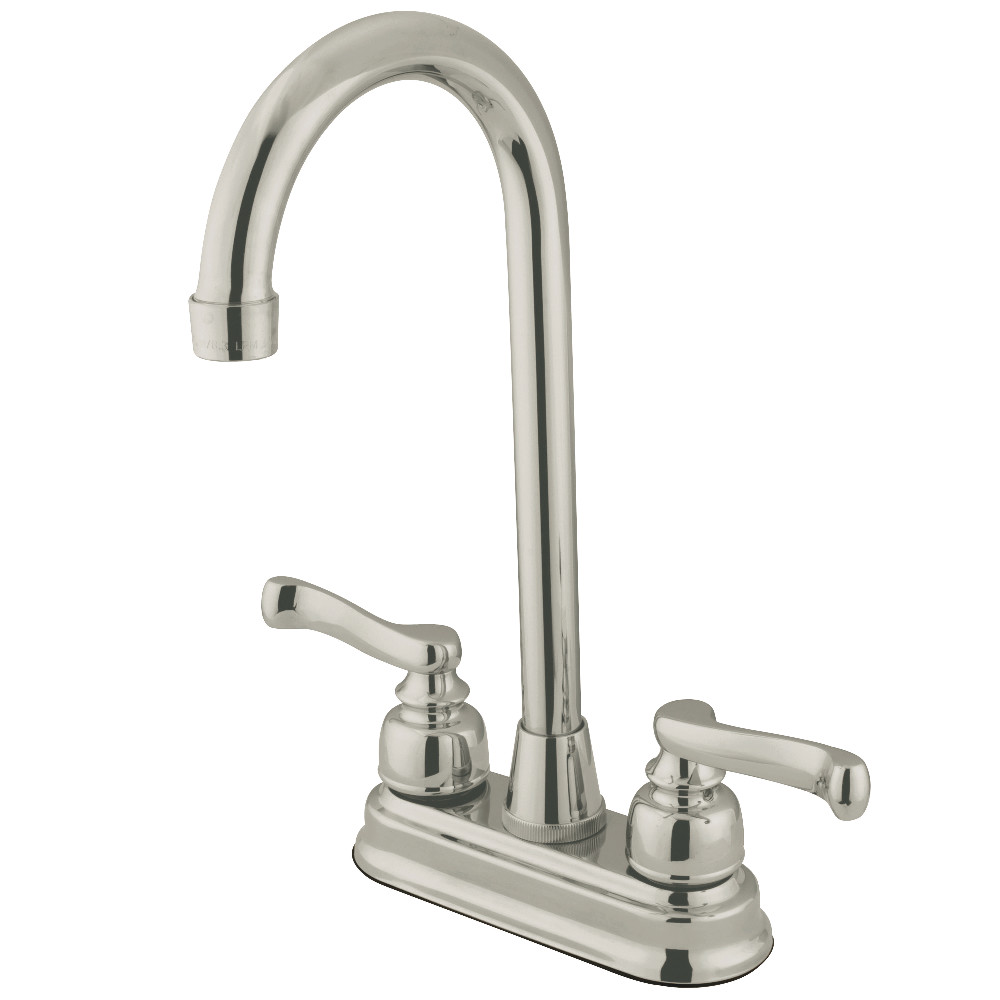 Kingston Brass KB8498FL Bar Faucet, Brushed Nickel