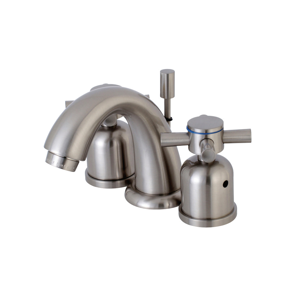 Kingston Brass KB8918DX Concord Widespread Bathroom Faucet, Brushed Nickel