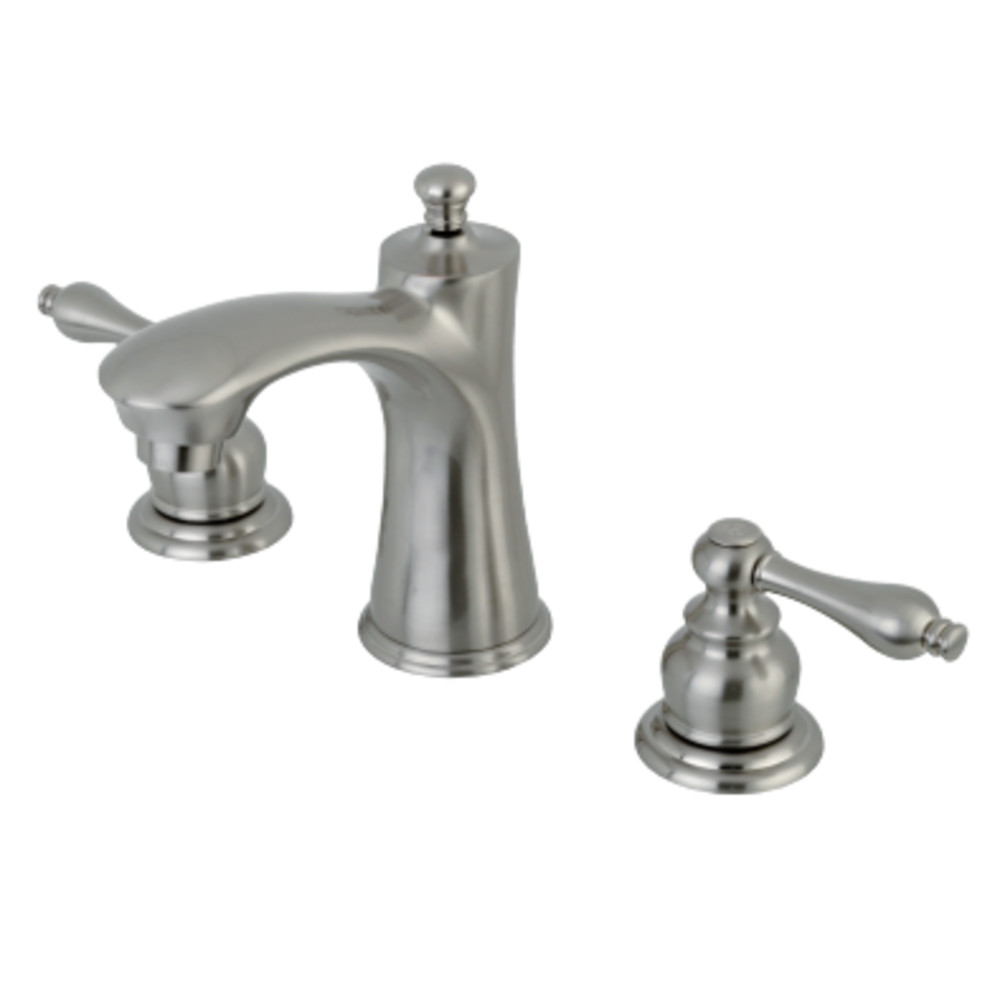 Kingston Brass KB7968AL 8 in. Widespread Bathroom Faucet, Brushed Nickel