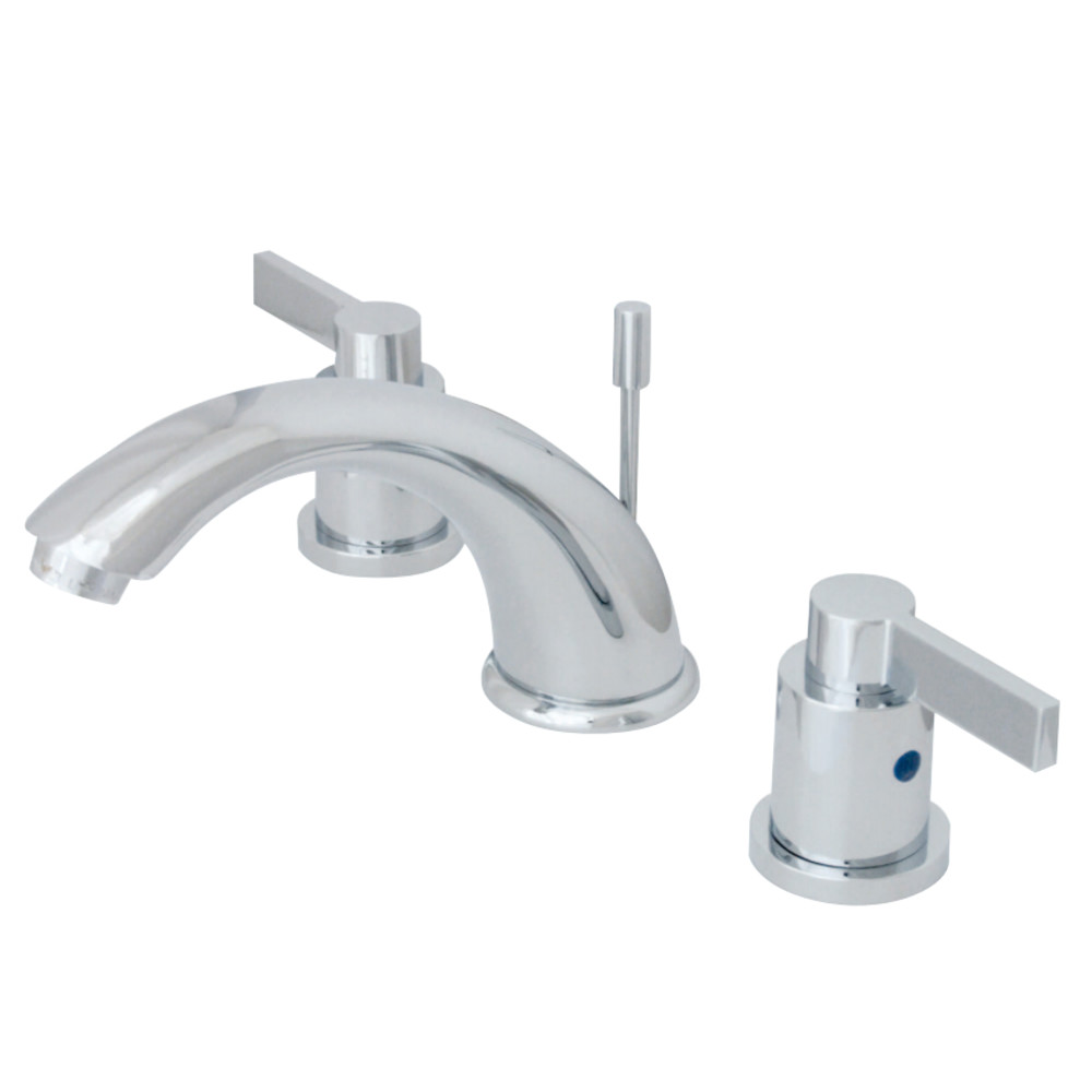 Kingston Brass KB8961NDL 8 in. Widespread Bathroom Faucet, Polished Chrome