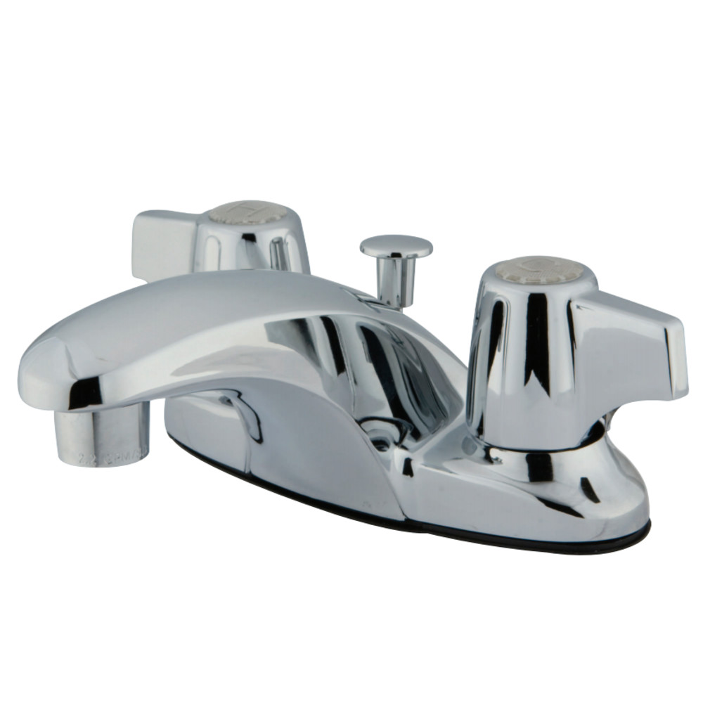 Kingston Brass KB620 4 in. Centerset Bathroom Faucet, Polished Chrome