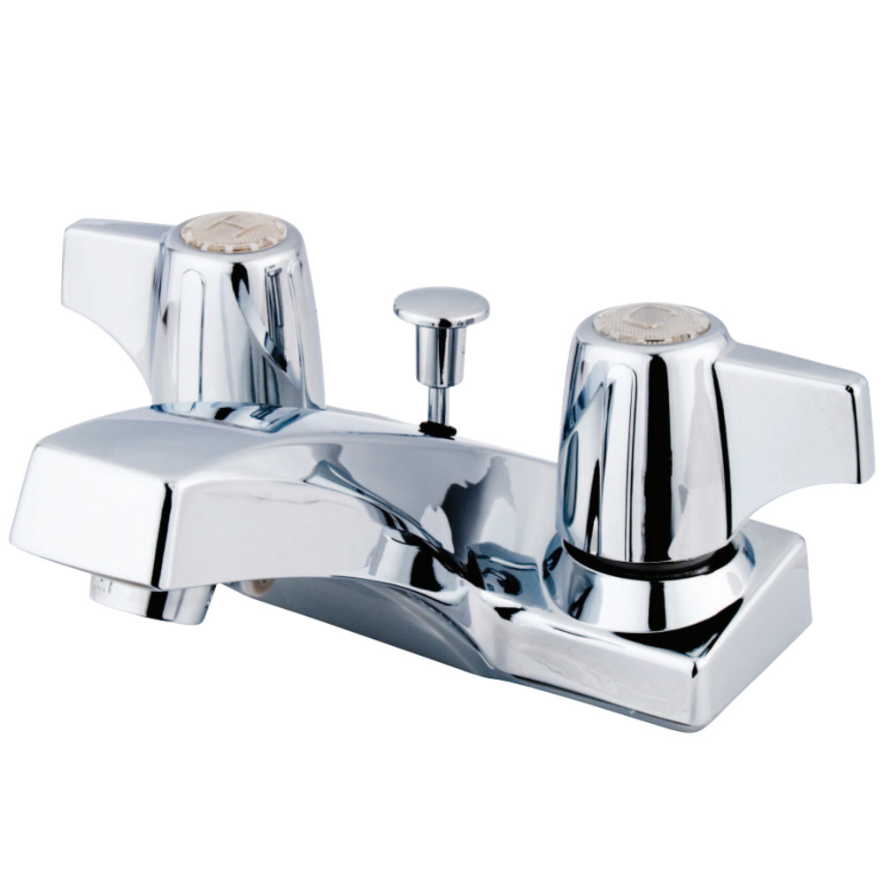 Kingston Brass KB100 4 in. Centerset Bathroom Faucet, Polished Chrome