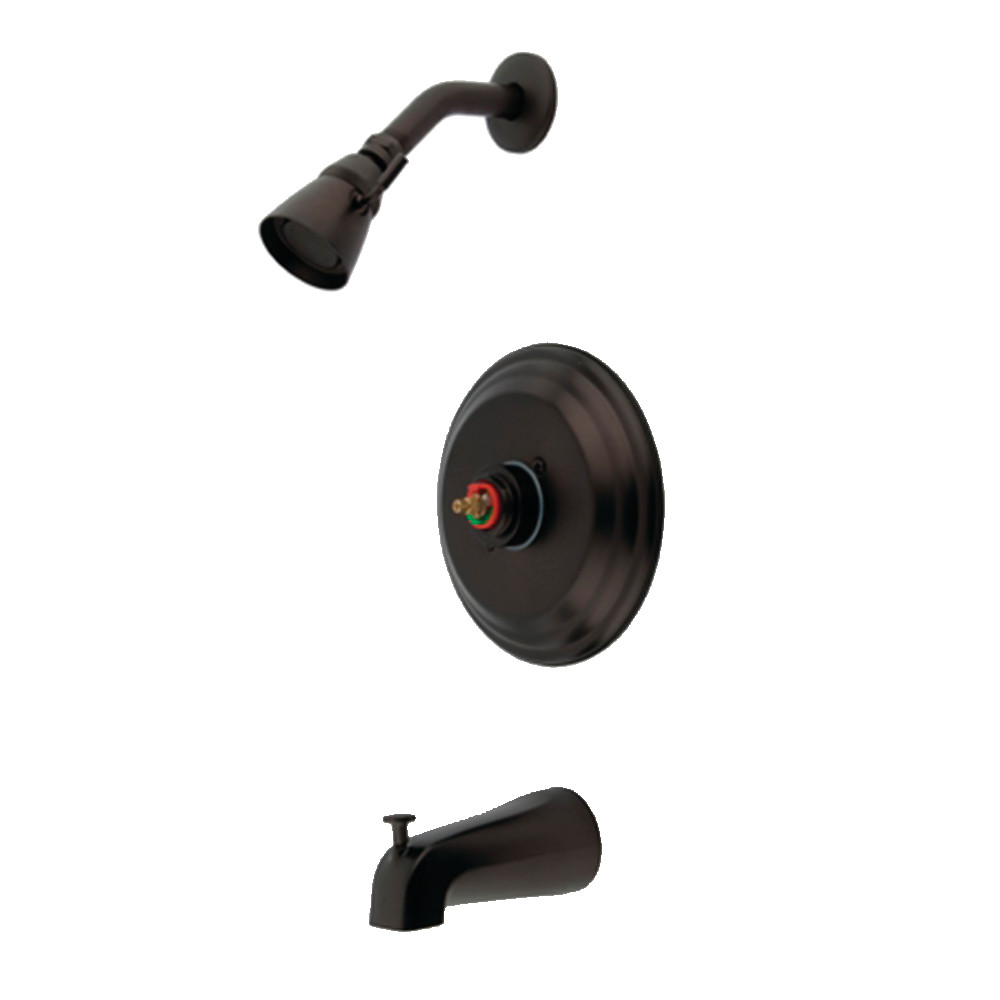 Kingston Brass KB3635TLH Tub and Shower Trim Only Without Handle, Oil Rubbed Bronze