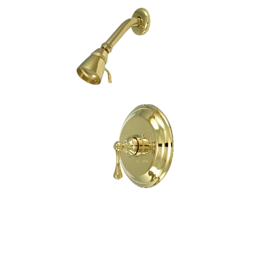 Kingston Brass KB2632BLSO Shower Faucet, Polished Brass
