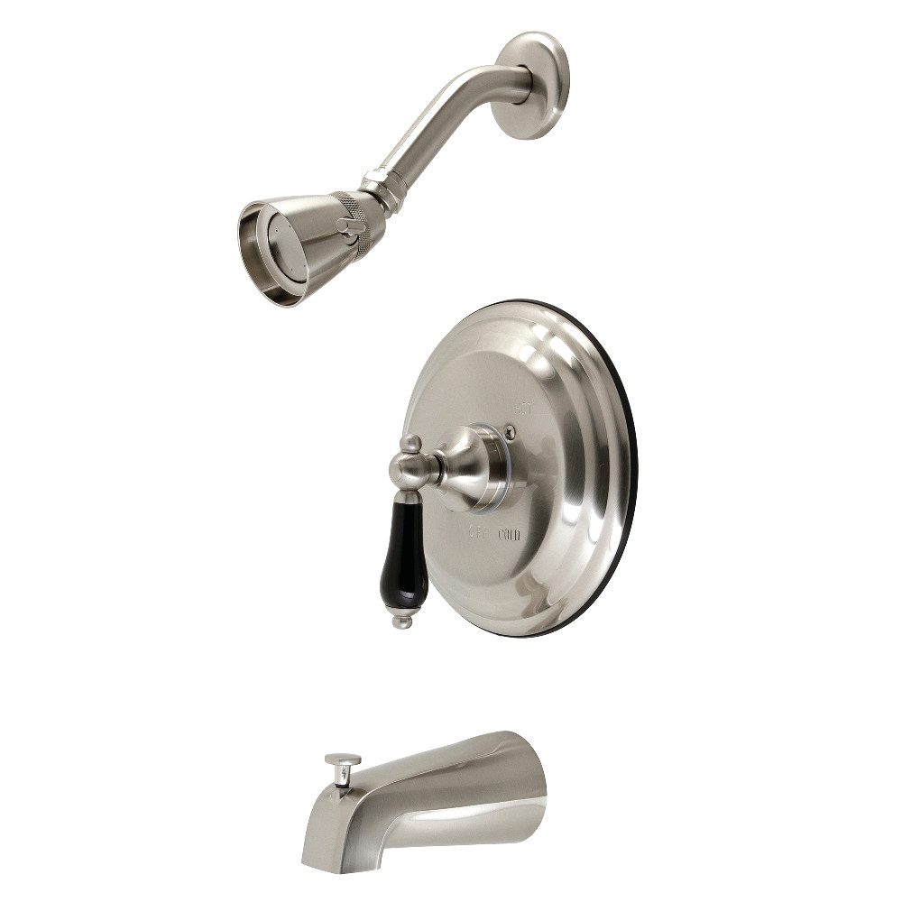 Kingston Brass KB3638PKL Duchess Tub and Shower Faucet, Brushed Nickel