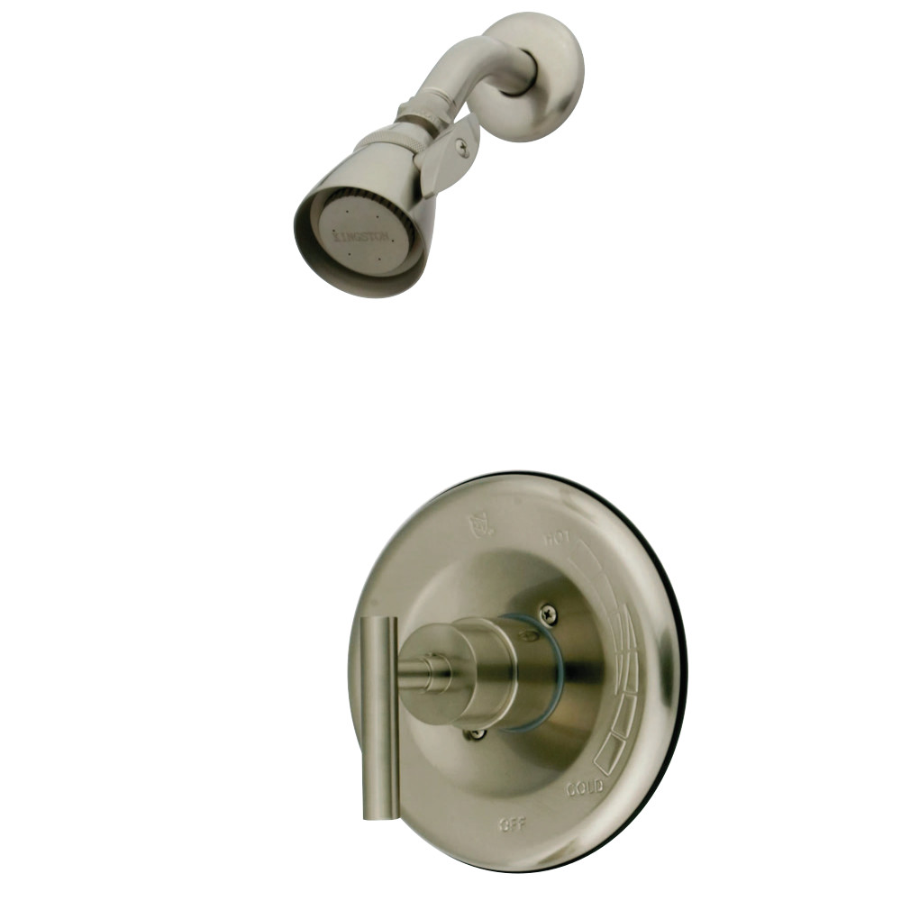 Kingston Brass KB6638CMLSO Manhattan Tub & Shower Faucet (SHOWER ONLY), Brushed Nickel