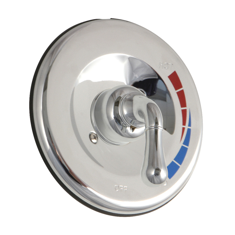 Kingston Brass KB631ET Pressure Balance Valve Trim Only Without Shower and Tub Spout, Polished Chrome